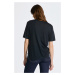 TRIČKO GANT REL DRAPED SS T-SHIRT EVENING BLUE