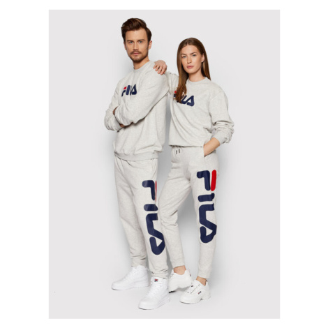 Fila Teplákové nohavice Unisex Bronte AU0069 Sivá Regular Fit