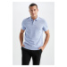 DEFACTO Regular Fit Polo 100% Cotton T-Shirt