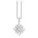 Thomas Sabo PE963-051-14 Silver pendant with white stones