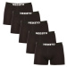 5PACK men's boxers Nedeto black