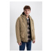 DEFACTO Water Repellent Regular Fit Hooded Coat