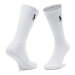 Polo Ralph Lauren Súprava 3 párov vysokých ponožiek unisex 449858064001 Biela