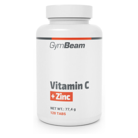 GymBeam Vitamín C + zinok 120 tab.
