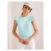 RUE PARIS Lady's mint blouse