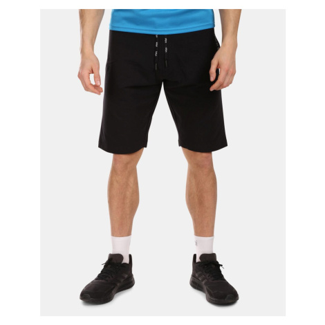 Men's cotton shorts Kilpi TUSCON-M Black