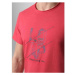 Loap BEERT Pánske tričko, červená, veľkosť