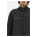 Sveter La Martina Man Full Zip Tricot Wool Blend Black