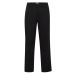 Solid Bavlnené nohavice 21107039 Čierna Regular Fit