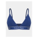 Calvin Klein Underwear Podprsenka Bralette 000QF7186E Tmavomodrá