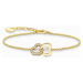 Thomas Sabo A2163-414-14-L19V Gold-plated náramek se srdci