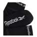 Reebok Súprava 3 párov kotníkových ponožiek unisex TE ALL PURPOSE SOCK GH0404 Čierna