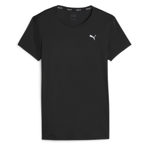 PUMA Funkčné tričko 'Run Favourite Velocity'  čierna / biela
