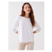 LC Waikiki Women's Crew Neck Plain Blouse