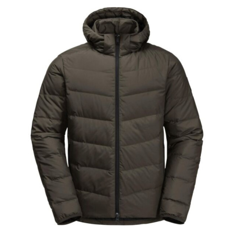 Jack Wolfskin COLONIUS JKT M Pánska zimná bunda, hnedá, veľkosť