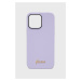 Puzdro na mobil Guess Iphone 14 Pro Max 6,7" fialová farba