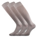 Ponožky BOMA Hertz svetlo šedé 3 páry 104432