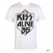 Tričko metal AMPLIFIED Kiss ALIVE 35 Čierna biela