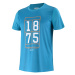 Dětské tričko Babolat Exercise Graphic Tee Blue