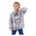 Denokids Just Smile Boy Grey Sweatshirt