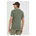 Polo tričko Marc O'Polo pánske, zelená farba, jednofarebné