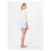 Lauren Ralph Lauren Pyžamové nohavice  svetlomodrá / biela