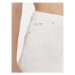Calvin Klein Jeans Džínsová sukňa J20J222813 Biela Regular Fit