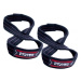 Power System Lifting Straps Figure 8 Silové Popruhy Trhačky Červené S/M