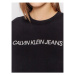 Calvin Klein Jeans Mikina J20J209761 Čierna Regular Fit
