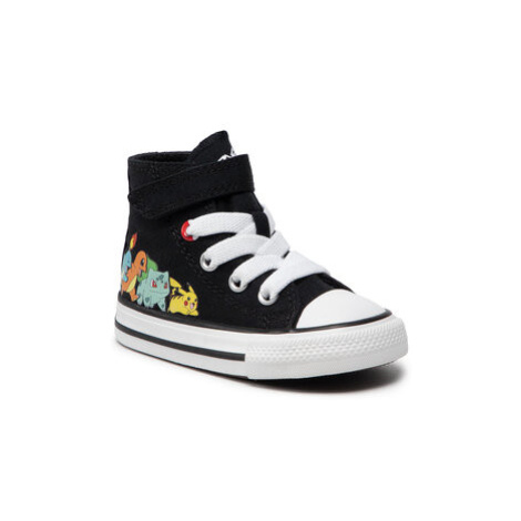 Converse Plátenky POKEMON Chuck Taylor All Star Hi A01229C Čierna