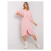 Dirty Pink Loose Dress by Dorsey