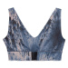 4F-SPORT BRA F033-34A-LIGHT BLUE ALLOVER Modrá