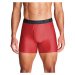 Pánske boxerky UNDER ARMOUR 3 PACK-M UA Perf Tech 6in-RED