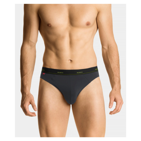 Men's sports briefs ATLANTIC Pima - dark gray