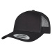 5-Panel Retro Trucker Cap Black