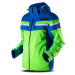 Jacket Trimm M FUSION signal green/jeans blue/white