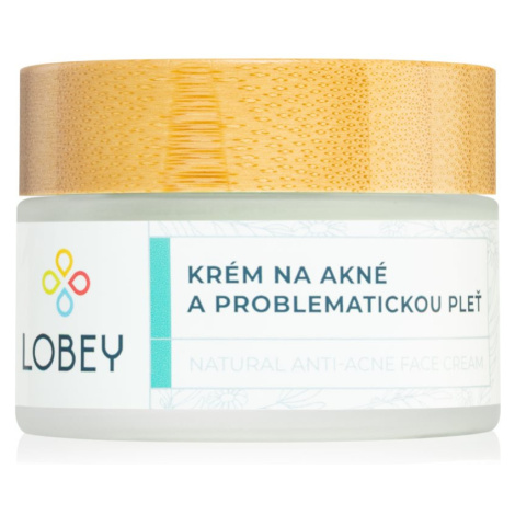 Lobey Skin Care Krém na akné a problematickou pleť krém na aknóznu pleť