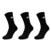 Champion 3PK CREW SOCKS Unisexové ponožky, čierna, veľkosť