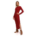 Made Of Emotion Dress M544 Brick Red