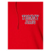 Tommy Jeans Mikina DM0DM16365 Červená Regular Fit