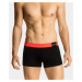 Man boxers ATLANTIC PREMIUM with mikromodal - black/orange