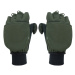 Sealskinz Windproof Cold Weather Convertible Mitten Olive Green/Black Cyklistické rukavice