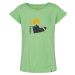 Girls T-shirt Hannah KAIA JR paradise green