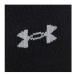 Under Armour Súprava 3 párov kotníkových ponožiek unisex Heatgear No Show Sock 1346755-001 Čiern