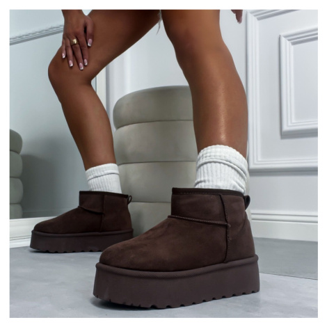 Tmavohnedé snehule iMóda