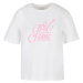 Women's T-shirt Girl Gang Wording white