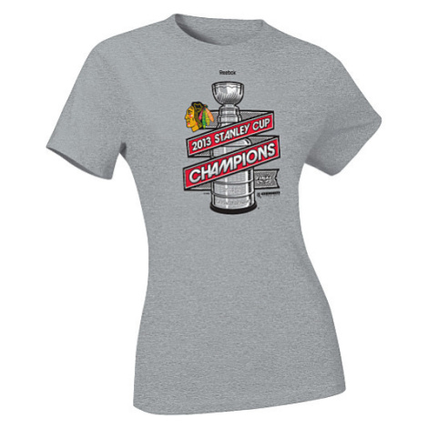 Chicago Blackhawks dámske tričko 2013 Stanley Cup Champions Locker Room Reebok