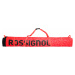 Rossignol Hero 2/3P Adjustable Ski Bag 190/220 cm 22/23 Red/Black 190 - 220 cm Obal na lyže