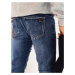 Pánske modré džínsové nohavice Dstreet UX4235