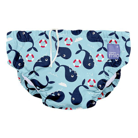 BAMBINO MIO Plavky dojčenské Whale Wharf, veľ. S (5-7 kg)